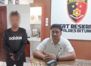 POLRES BITUNG GERAK CEPAT AMANKAN PELAKU PENGANIAYAAN DENGAN CARA MEMBAKAR KORBAN