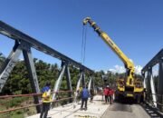 BPJN Sulut Tutup Sementara Jembatan Biontong Selama 11 Jam untuk Pekerjaan Rehabilitasi