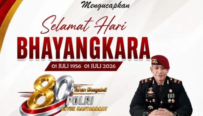 Hari Bhayangkara ke-80, Kasat Reskrim Polres Bolmong Utara Tegaskan Komitmen Profesional, Responsif, dan Humanis Melayani Masyarakat