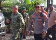 Kapolres Boltim Dampingi Kunjungan Silaturahmi Pangdam XIII/Merdeka di PT ASA Kotabunan