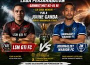 LSM GTI FC Tantang Journalist Warrior FC, Laga Persahabatan Sambut HUT RI dan Pemanasan Menuju Piala Joune Ganda.