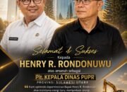 Ketua PAMI-P Sulut Jonathan Mogonta Ucapkan Selamat kepada Henry Rondonuwu, Optimistis Bawa Energi Baru bagi Pembangunan Infrastruktur