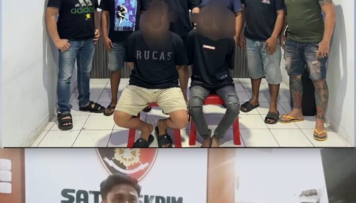 GERAK CEPAT URC RESMOB POLRES BITUNG UNGKAP KASUS PENGANIAYAAN, DUA TERDUGA PELAKU DIAMANKAN