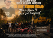 Saat Anak Muda Turun Menjaga Kampung, Deddy Rundengan: “Makse Ngoni Pe Cinta Ini Kampung