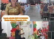 SMP Negeri 8 Manado Rayakan HUT ke-45,Penuh Sukacita dan Kebersamaan acara juga di meriahkan oleh penyanyi Gio Lelaki