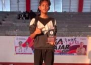 Siswa SMPN 1 Manado Dira Mogonta Sabet Emas Taekwondo Liga Pelajar Kota Manado 2026