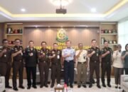 Perkuat Interoperabilitas Intelijen Nasional, Plt. Kajati Sulut Dr. Ferrytass., Dt. Toembidjo Terima Lawatan Strategis BIK Intelhan Kemhan