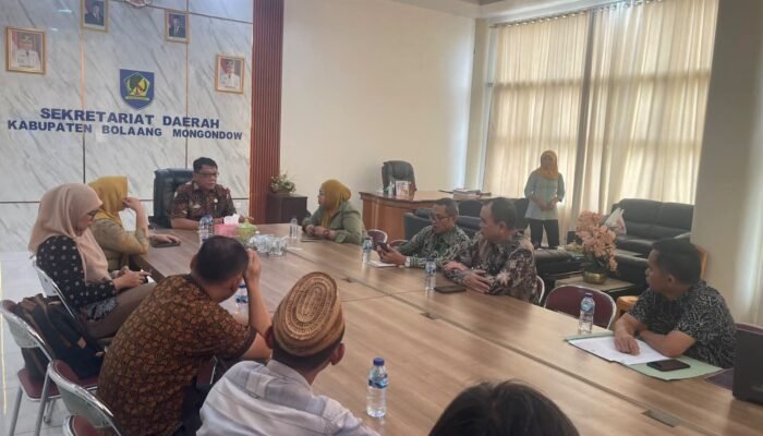 Sekda Abdullah Mokoginta Pimpin Forum Penataan Ruang, Bahas Rencana Pembangunan Sekolah Rakyat di Langagon