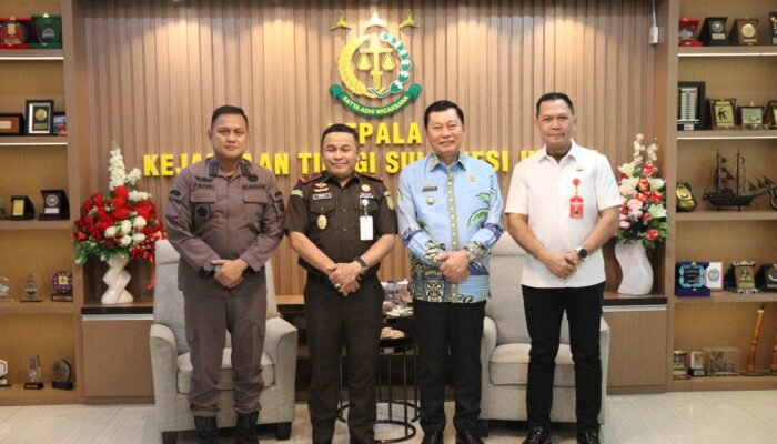 Plt. Kajati Sulut Terima Kunjungan Silaturahmi Wakil Gubernur Sulut, Perkuat Sinergi Kelembagaan
