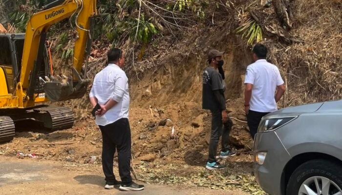 Dinas Perkim Manado Monitoring Infrastruktur di Paal 4, Pastikan Pekerjaan Berjalan Optimal