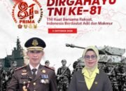 Kejari Halmahera Utara Sampaikan Ucapan HUT ke-81 TNI, Perkuat Komitmen Sinergi Kebangsaan